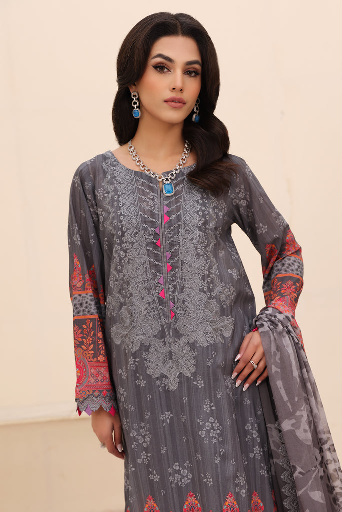 Charizma | Naranji Embroidered Lawn 24 | CN4-006 -  Charizma Luxury - Original Designer Dress - House of Maryam