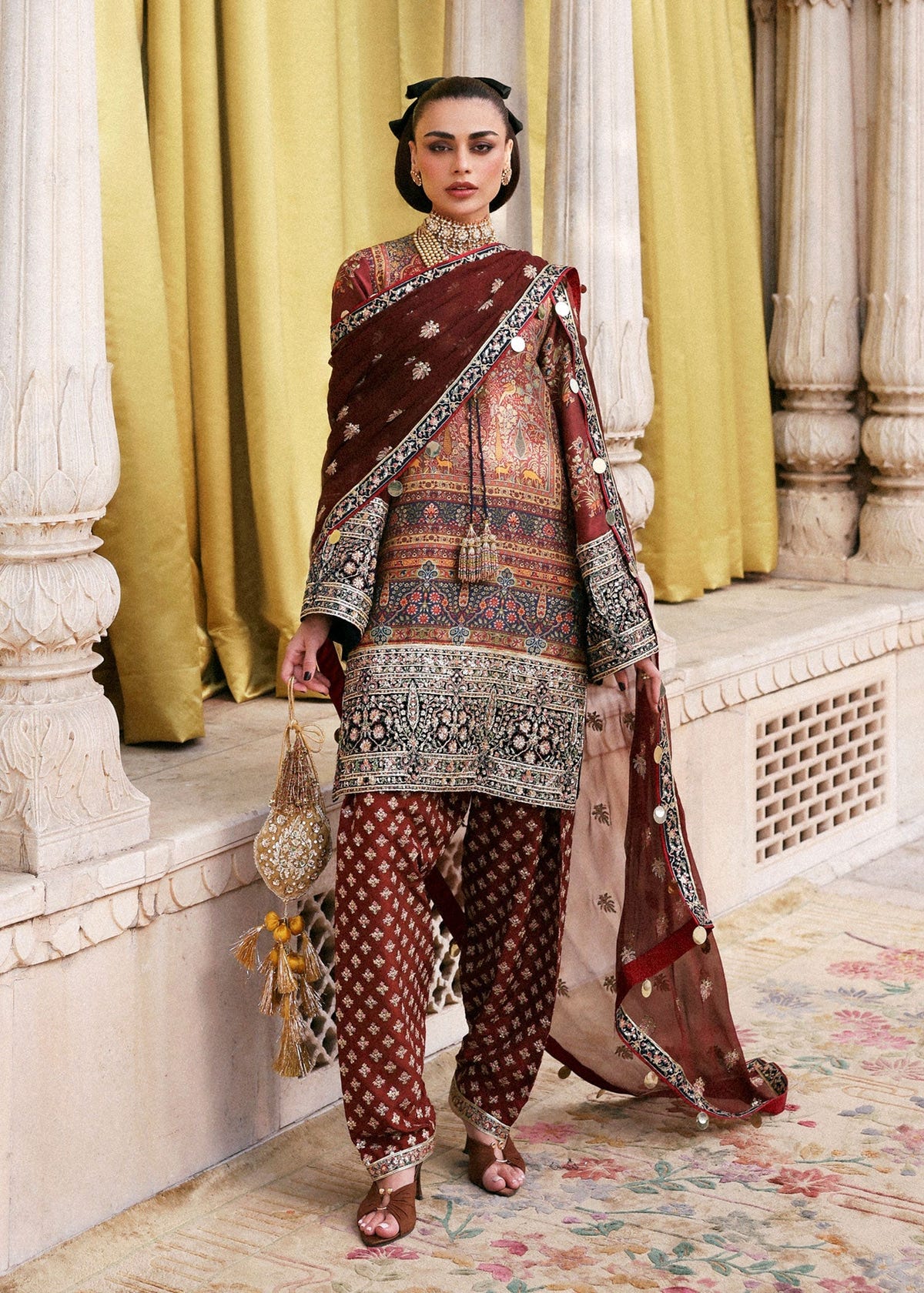 Hussain Rehar | Luxury Pret AW 25 | Brickelle