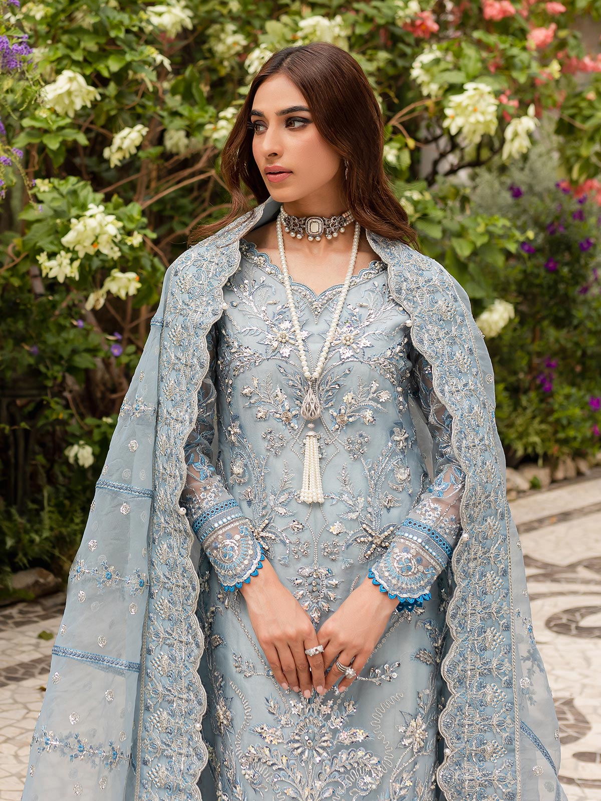 Gulaal | Luxury Pret | ESTIRAH GL-LP-V1-02 -  Gulaal Formal - Original Designer Dress - House of Maryam