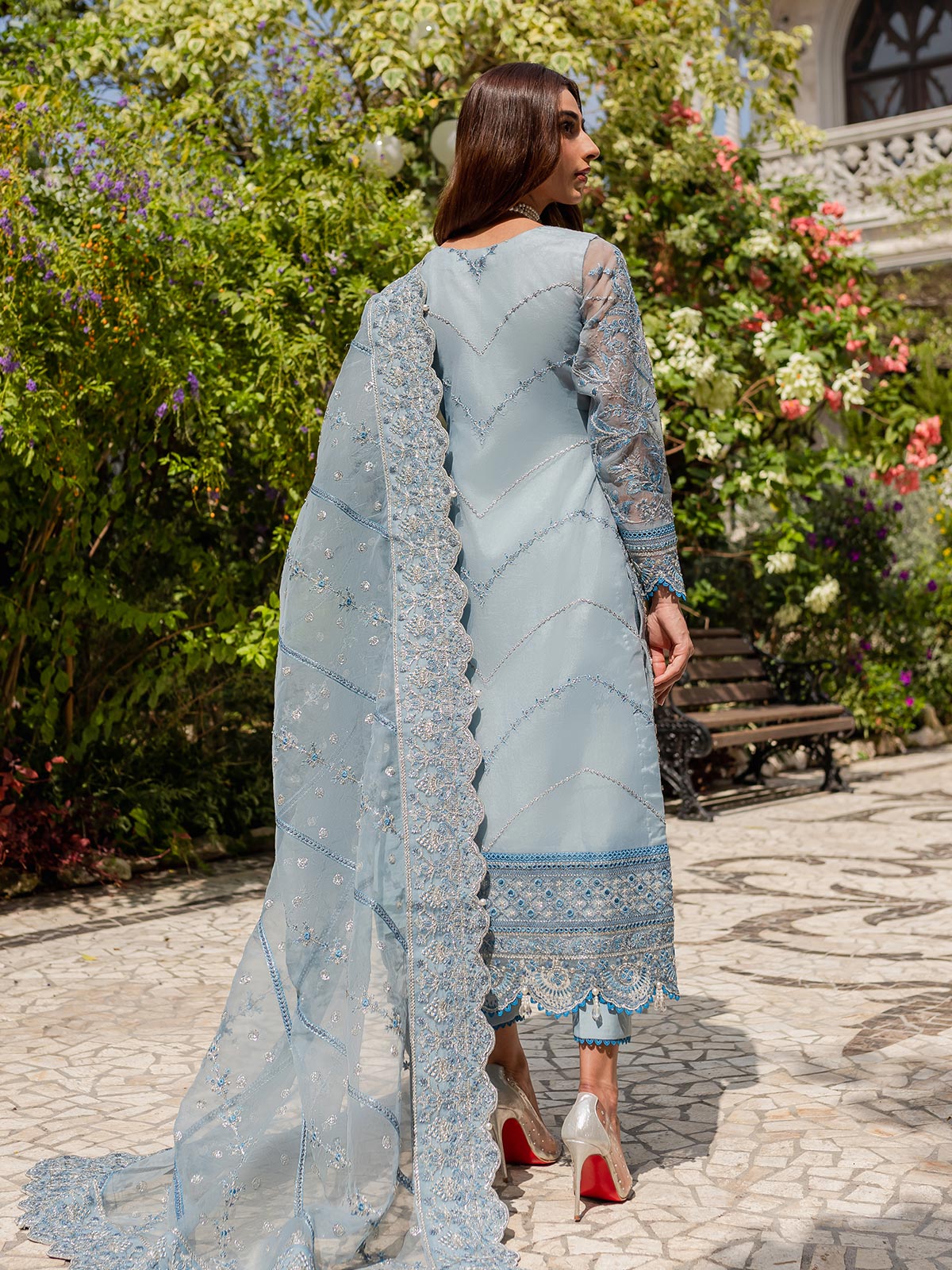 Gulaal | Luxury Pret | ESTIRAH GL-LP-V1-02 -  Gulaal Formal - Original Designer Dress - House of Maryam