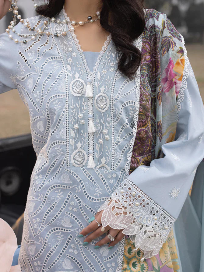 Faiza Faisal | Maya Luxury Lawn | Anja -  Faiza Faisal Luxury - Original Designer Dress - House of Maryam