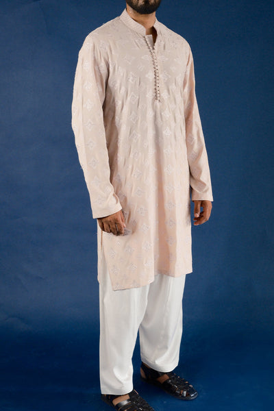 Republic By Omar Farooq | Luxury Rtw | "Hadi" Kurta Pajama -  Republic by Omar Farooq Luxury RTW - Original Designer Dress - House of Maryam