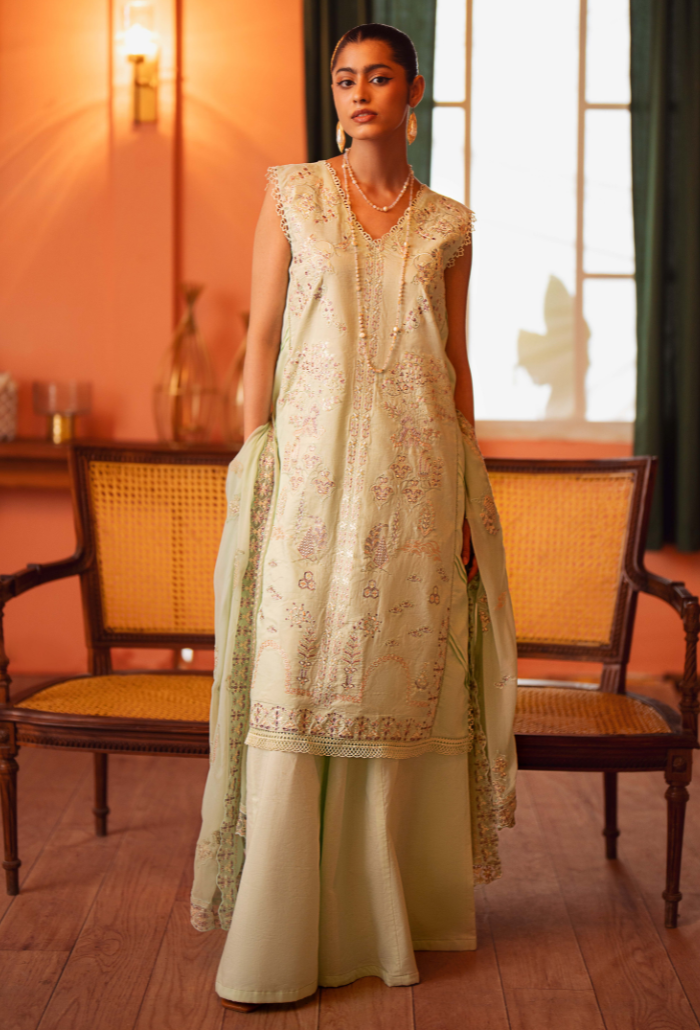 Humdum | Lala Rukh Lawn | Lalarukh - D07 -  Humdum Ladies Clothes -  House of Maryam