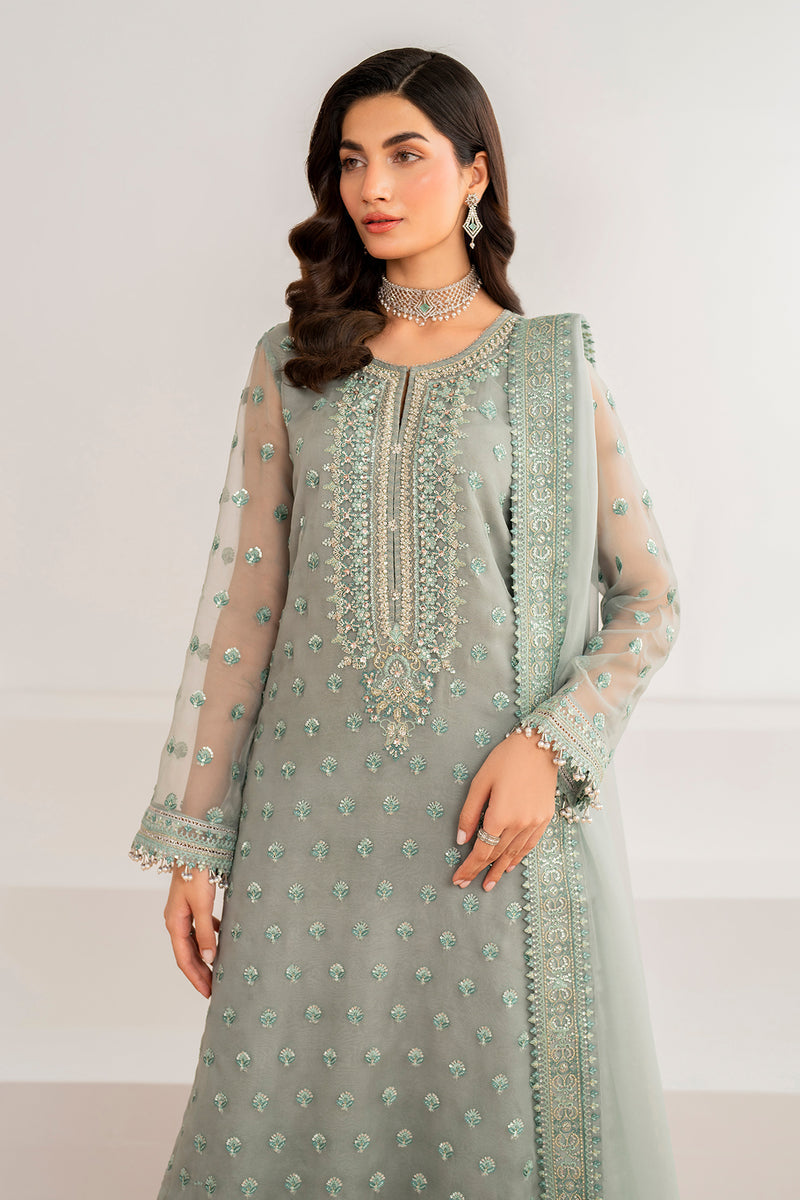 Baroque | Formal Collection | CHIFFON UF-692 -  Baroque Ladies Clothes - Original Designer Dress - House of Maryam