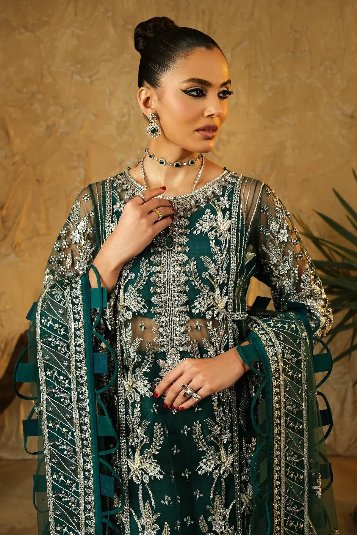 Mina Kashif | Kahani Luxury Formals 23 | Dastan -  Mina Kashif Formal - Original Designer Dress - House of Maryam