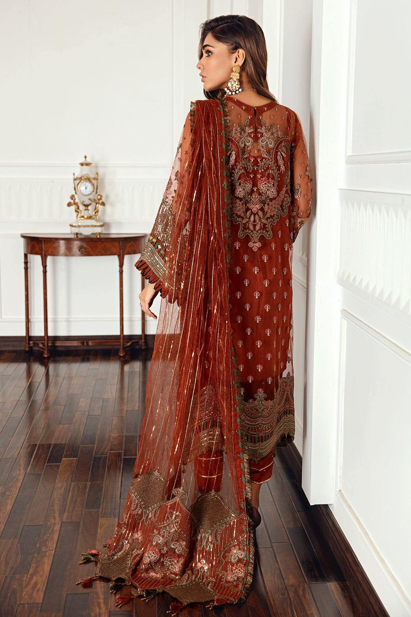 Jazmin | Formals Collection | NET UN-4018 -  Jazmin Formal - Original Designer Dress - House of Maryam