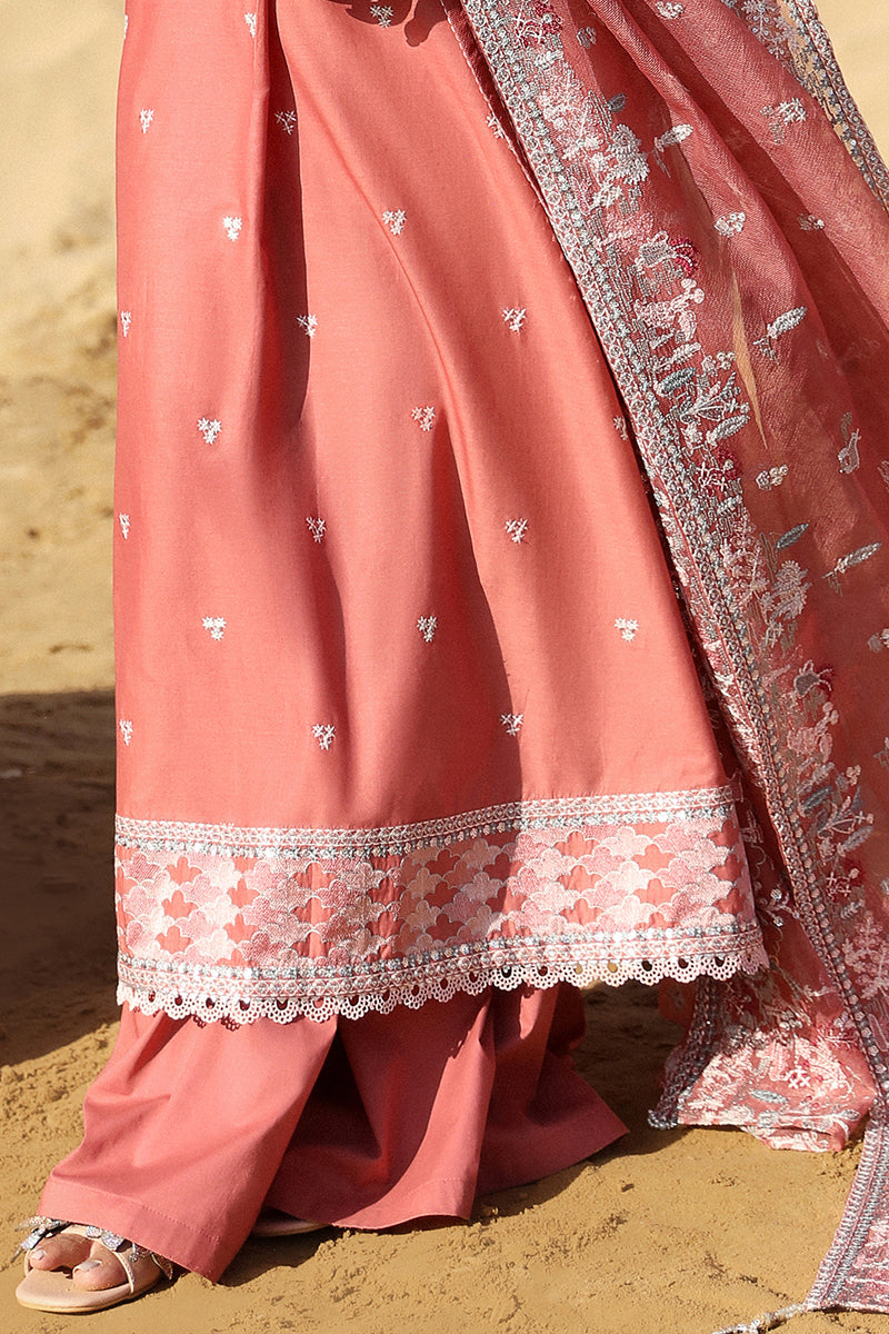 Cross Stitch | Eid Lawn 24 | MULBERRY BLUSH -  Cross Stitch Luxury - Original Designer Dress - House of Maryam