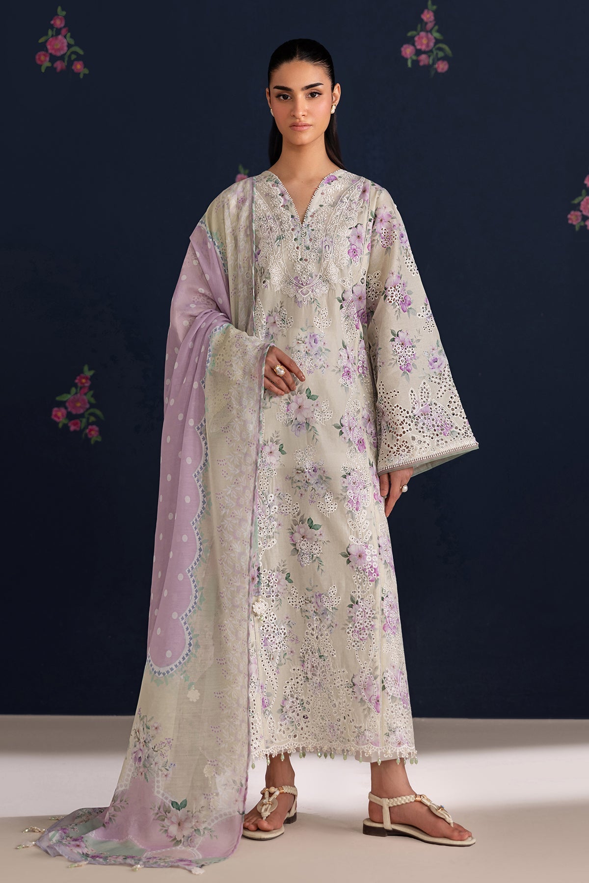 Baroque | Luxury Summer Pret | UF-4470-1