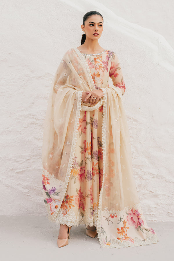 Baroque | Luxury Pret 25 | EMBROIDERED COTTON PATTI PR-1091-3