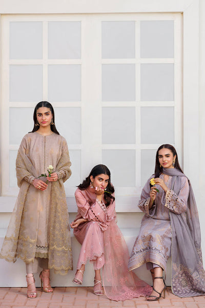 Baroque | Luxury Pret 24 | LAWN UF-642 -  Baroque Luxury - Original Designer Dress - House of Maryam