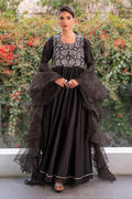 Chic Ophicial | Celenia Pret | Elegant Black Kalidar -  Chic Ophicial Ladies Clothes -  House of Maryam