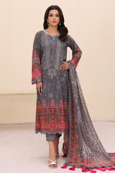 Charizma | Naranji Embroidered Lawn 24 | CN4-006 -  Charizma Luxury - Original Designer Dress - House of Maryam