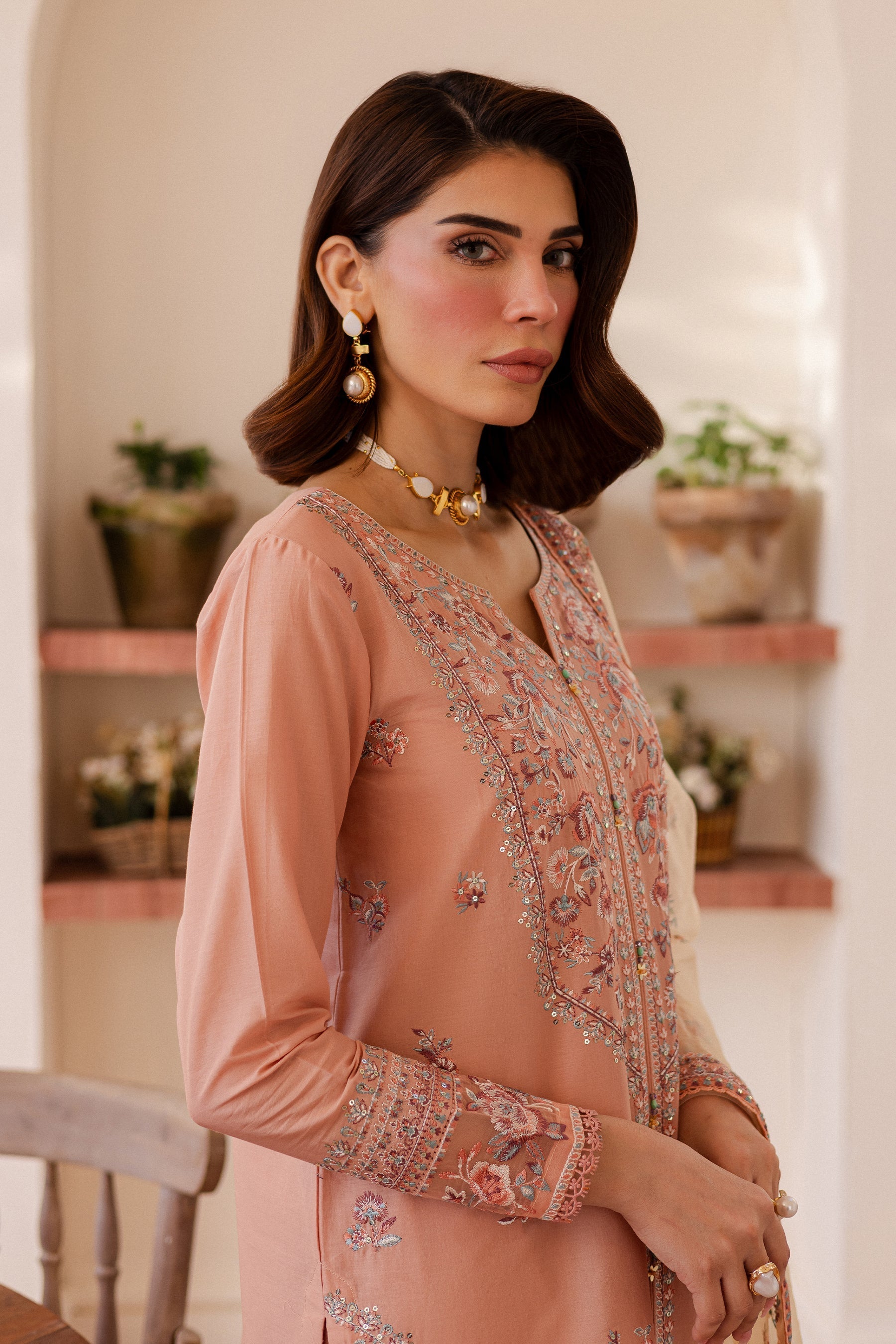 Batik | Kai Formals | Peachie -  Batik Ladies Clothes - Original Designer Dress - House of Maryam