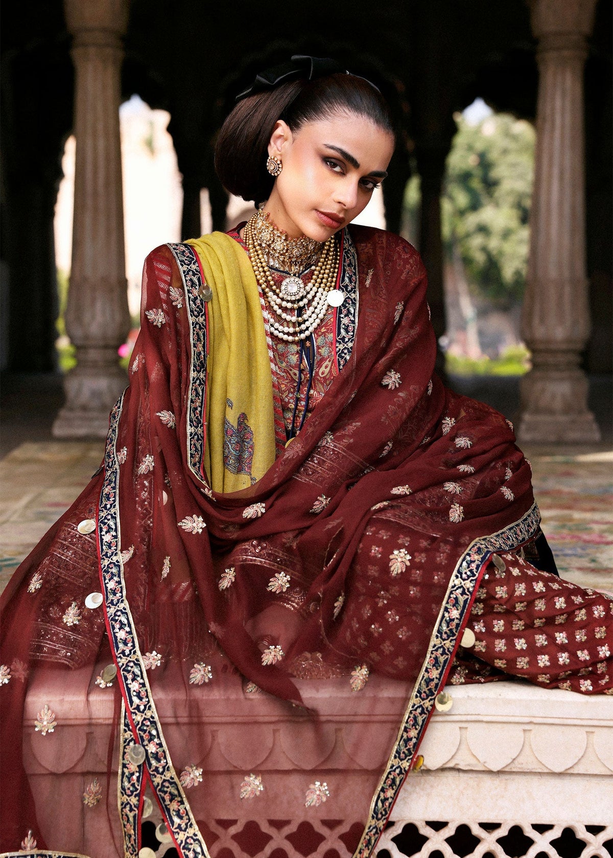 Hussain Rehar | Luxury Pret AW 25 | Brickelle, image 9