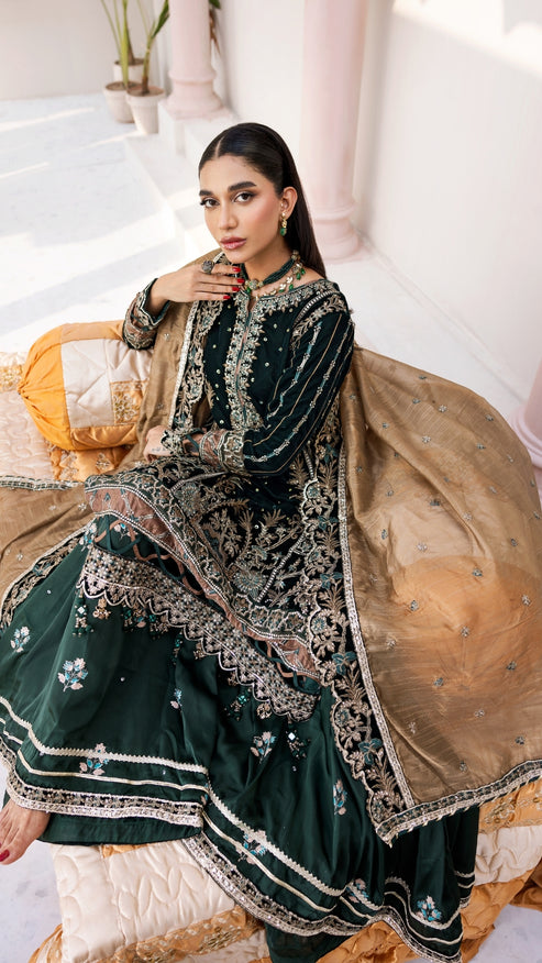 Zebtan | Andaz e Makhmal | ZAM-05 -  Zebtan Ladies Clothes - Original Designer Dress - House of Maryam