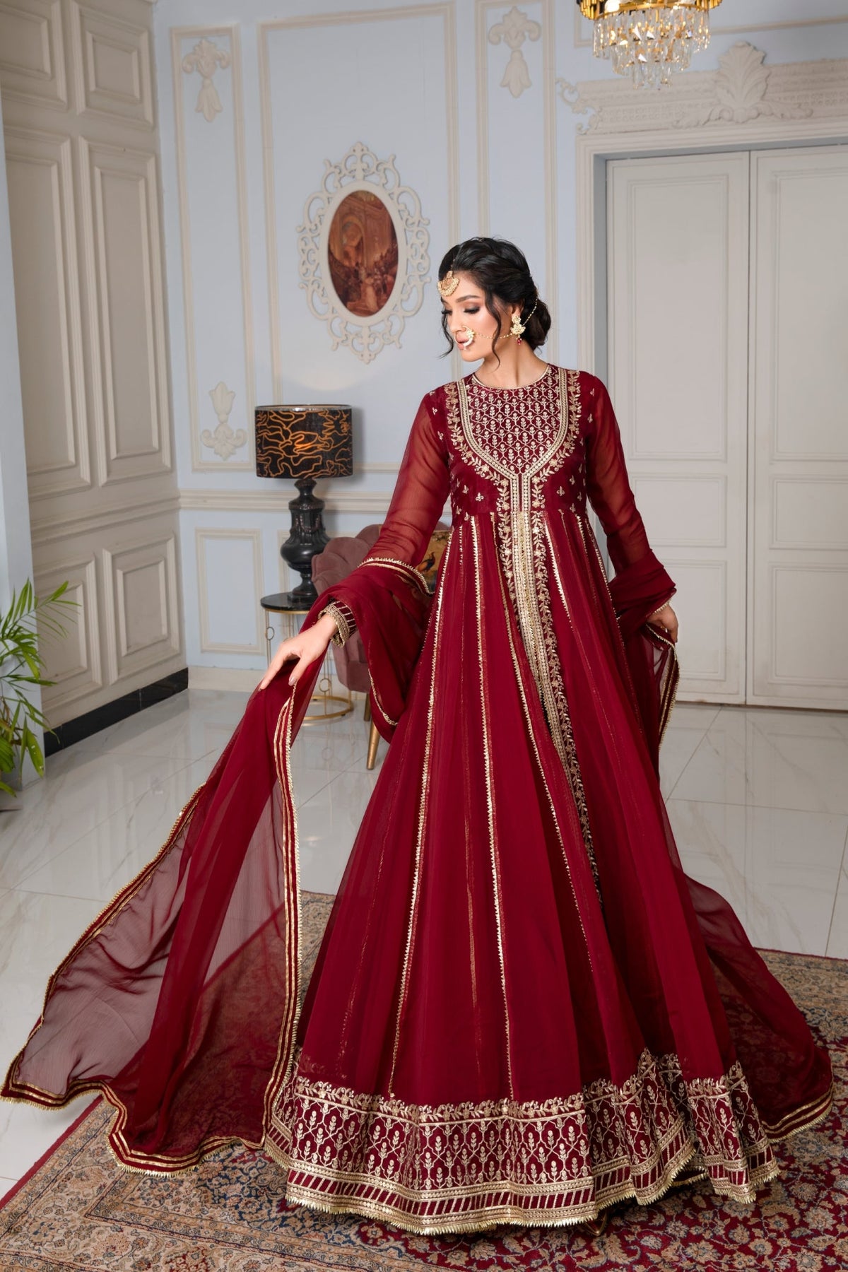 Hania & Umaimaz | Festive Collection | Sindori -  Hania & Umaima  - Original Designer Dress - House of Maryam