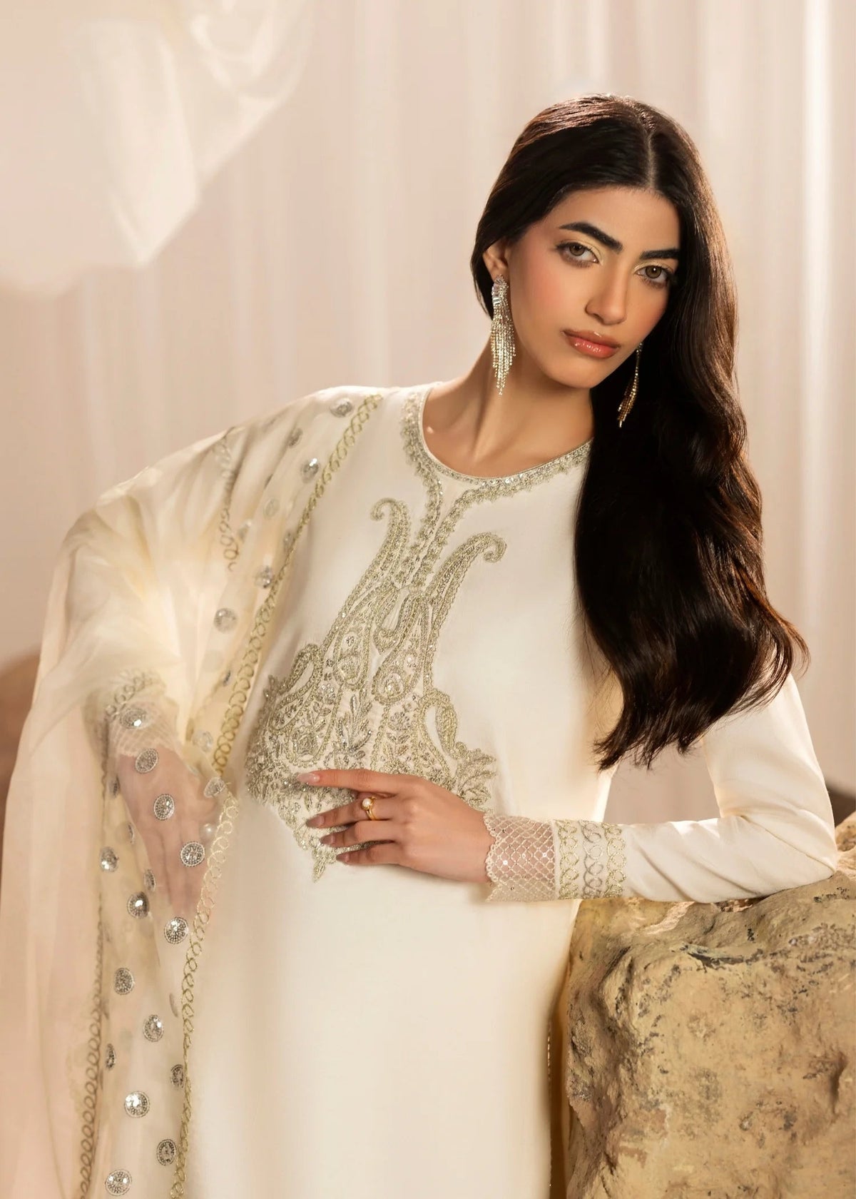 Jamnii | Silk Atelier Pret 26 | VANILLA PATEL-4