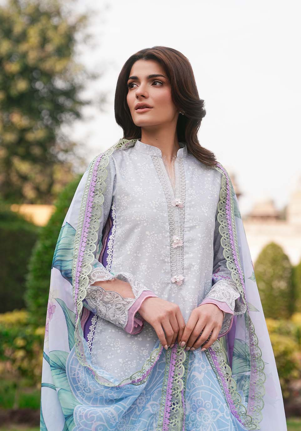 Zarqash | Luxe Lawn 26 | ZQL003-4