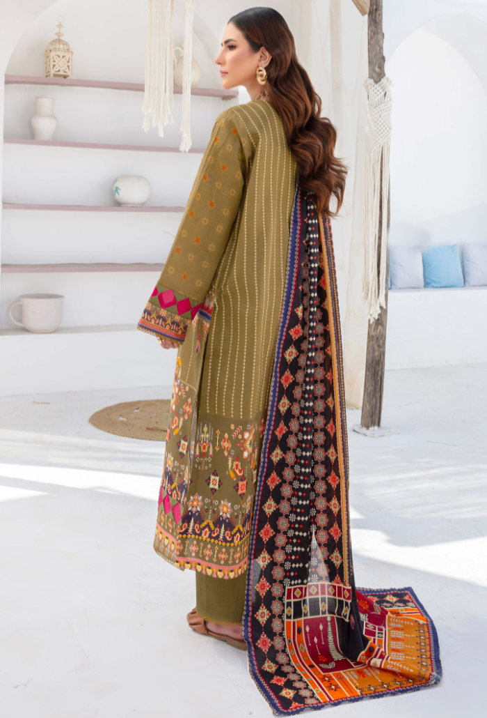 Humdum | Saira Bano Lawn 24 | D06 by Designer HumDum - House of Maryam - Pakistani Designer Ethnic Wear in {{ shop.shopifyCountryName }}