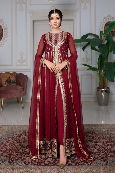 Hania & Umaimaz | Festive Collection | Sindori -  Hania & Umaima  - Original Designer Dress - House of Maryam