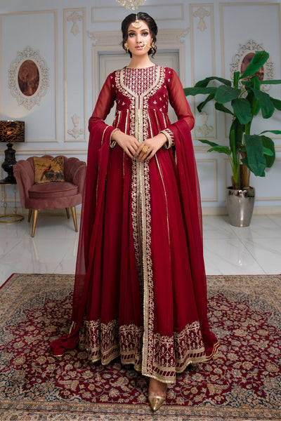 Hania & Umaimaz | Festive Collection | Sindori -  Hania & Umaima  - Original Designer Dress - House of Maryam