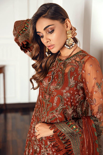 Jazmin | Formals Collection | NET UN-4018 -  Jazmin Formal - Original Designer Dress - House of Maryam