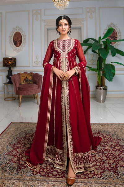 Hania & Umaimaz | Festive Collection | Sindori -  Hania & Umaima  - Original Designer Dress - House of Maryam