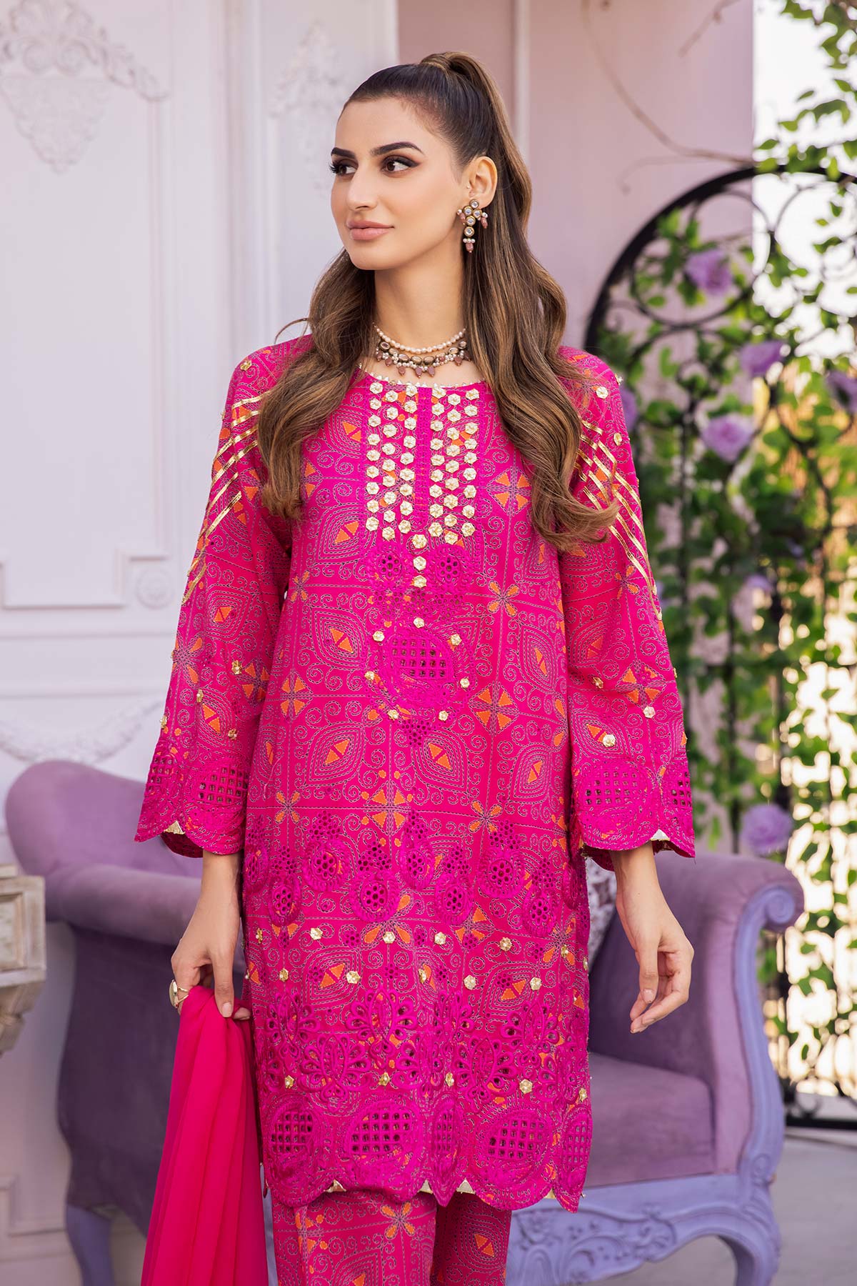 Charizma | Festive Pret | EDP23-01 -  Charizma Ready to Wear - Original Designer Dress - House of Maryam