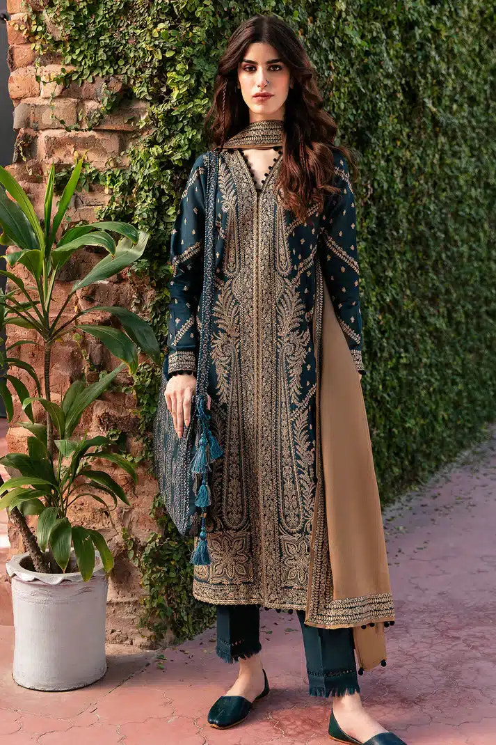 Jazmin | Dastaan Luxury Winter 23 | D2 -  Jazmin Luxury - Original Designer Dress - House of Maryam