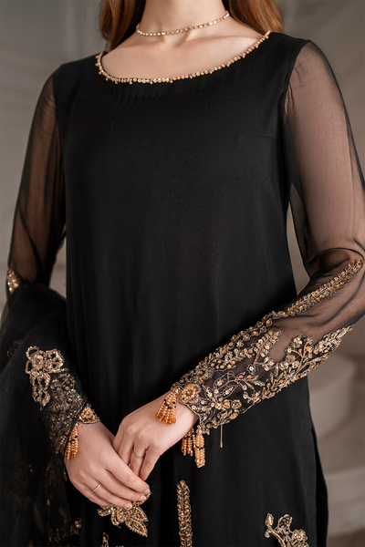 Iznik I Festive Formal I UE-417 Embroidered Chiffon -  Iznik Ladies Clothes - Original Designer Dress - House of Maryam
