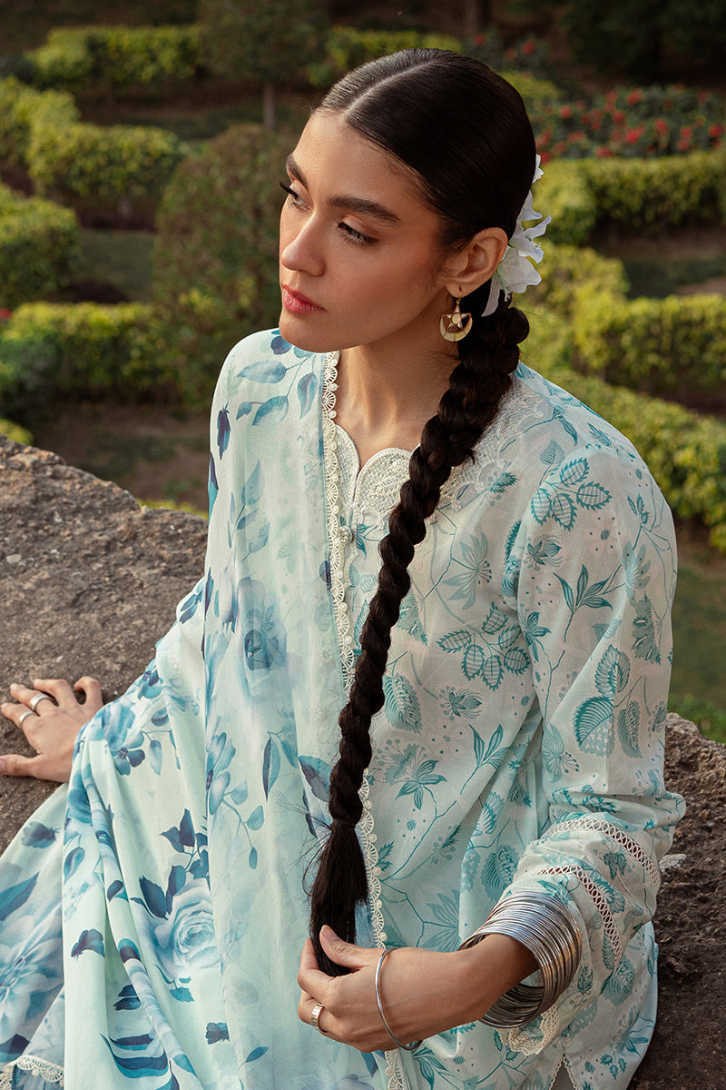 Cross Stitch | Premium Lawn 24 | WHISPERING DOVE -  Cross Stitch Formal - Original Designer Dress - House of Maryam