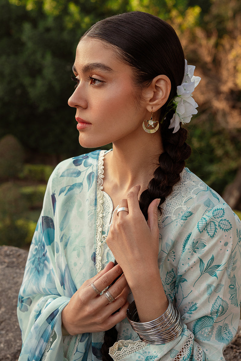 Cross Stitch | Premium Lawn 24 | WHISPERING DOVE -  Cross Stitch Formal - Original Designer Dress - House of Maryam
