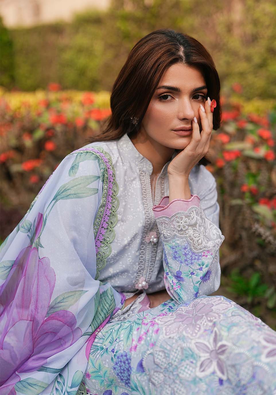Zarqash | Luxe Lawn 26 | ZQL003-5