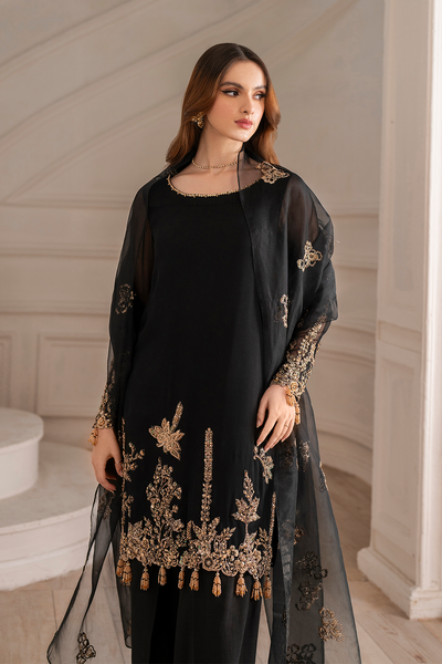 Iznik I Festive Formal I UE-417 Embroidered Chiffon -  Iznik Ladies Clothes - Original Designer Dress - House of Maryam
