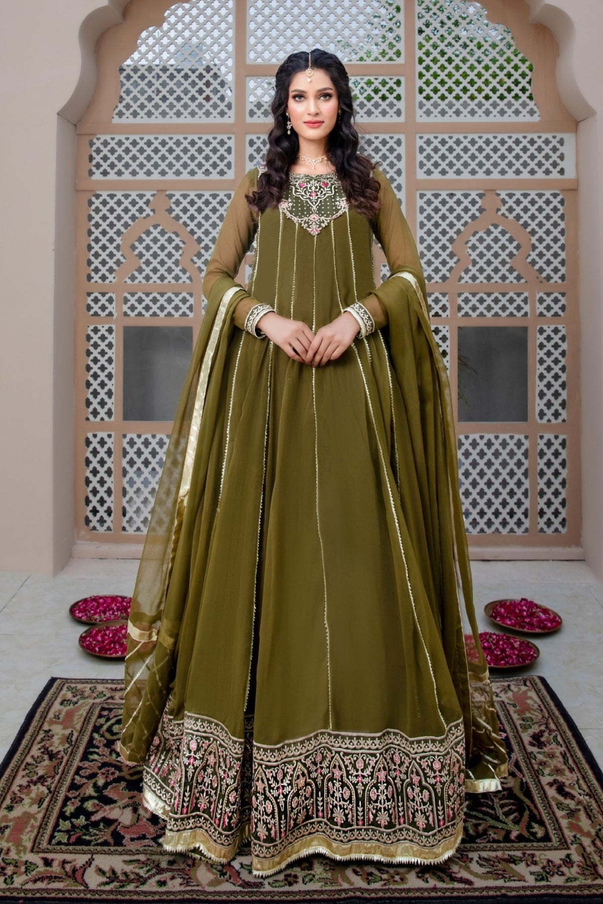 Hania & Umaimaz | Festive Collection | Dhaani -  Hania & Umaima  - Original Designer Dress - House of Maryam