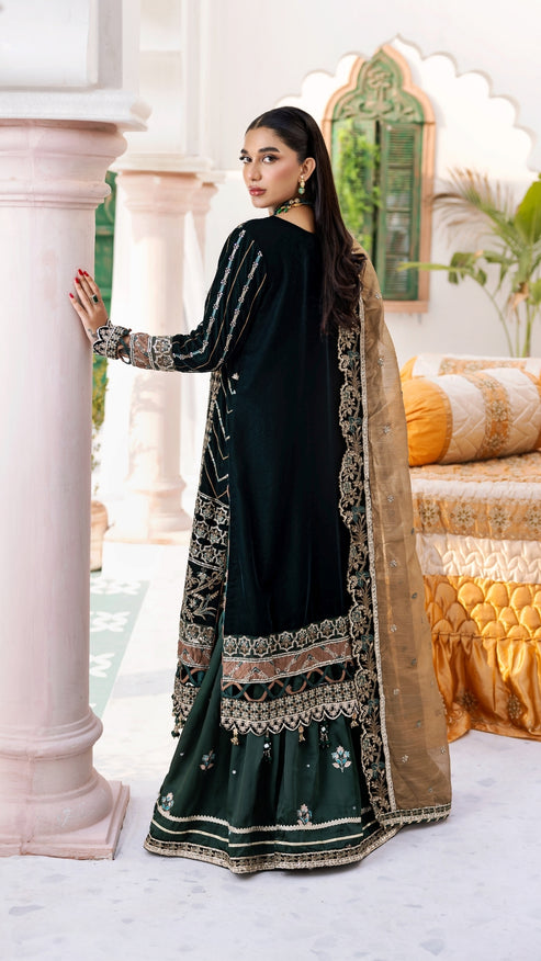 Zebtan | Andaz e Makhmal | ZAM-05 -  Zebtan Ladies Clothes - Original Designer Dress - House of Maryam