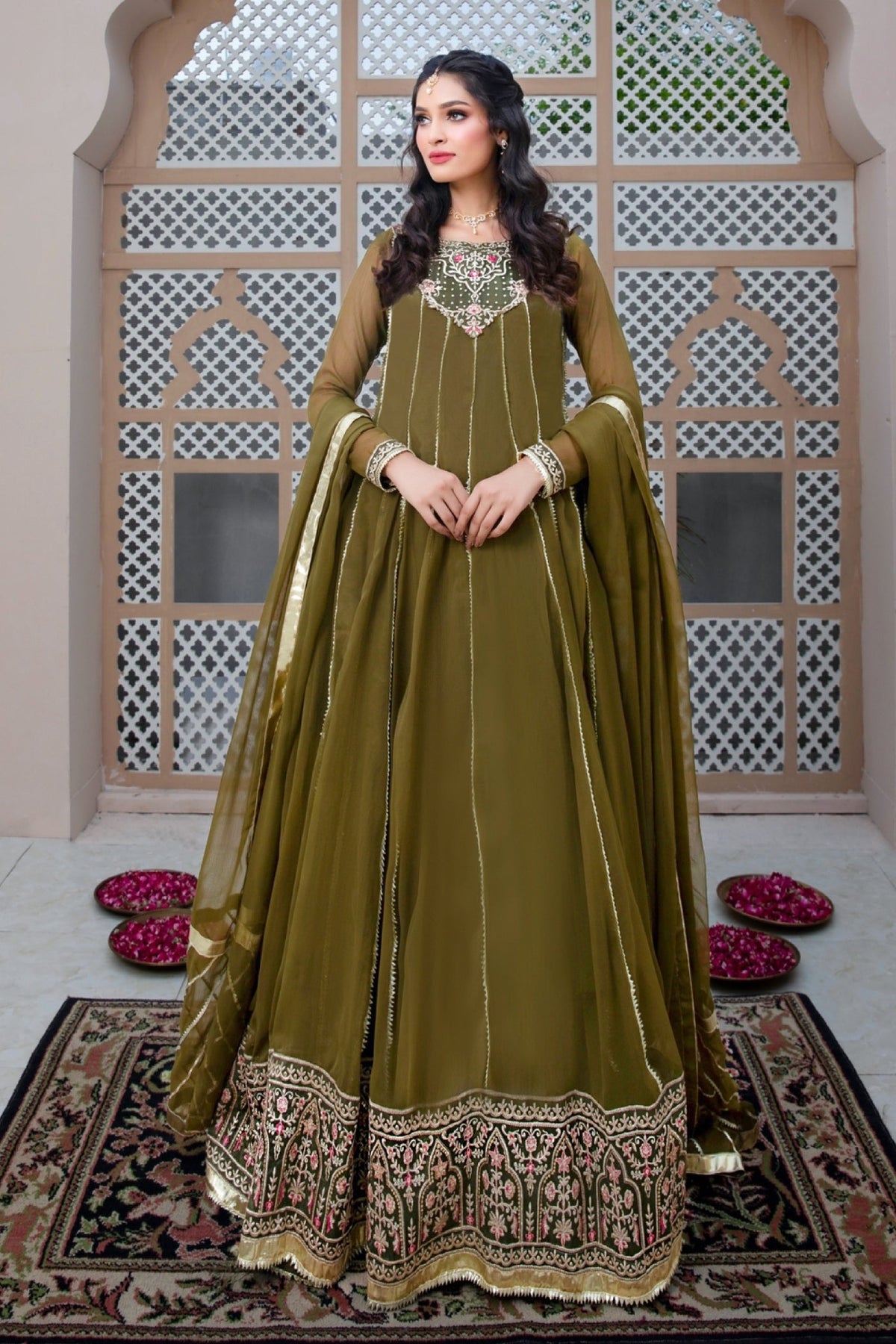 Hania & Umaimaz | Festive Collection | Dhaani -  Hania & Umaima  - Original Designer Dress - House of Maryam