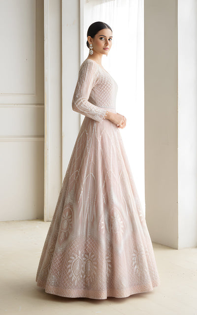 Threads and Motifs | Formal Dresses 25 | Net Embroidered Maxi