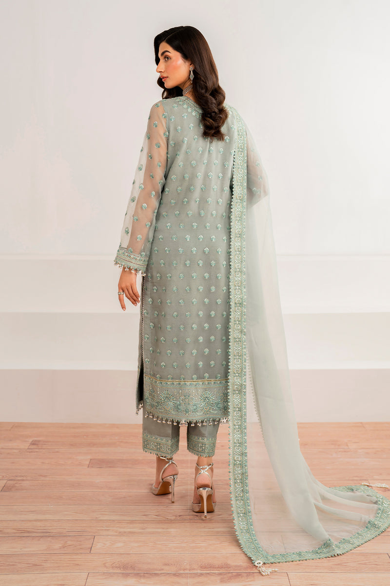 Baroque | Formal Collection | CHIFFON UF-692 -  Baroque Ladies Clothes - Original Designer Dress - House of Maryam