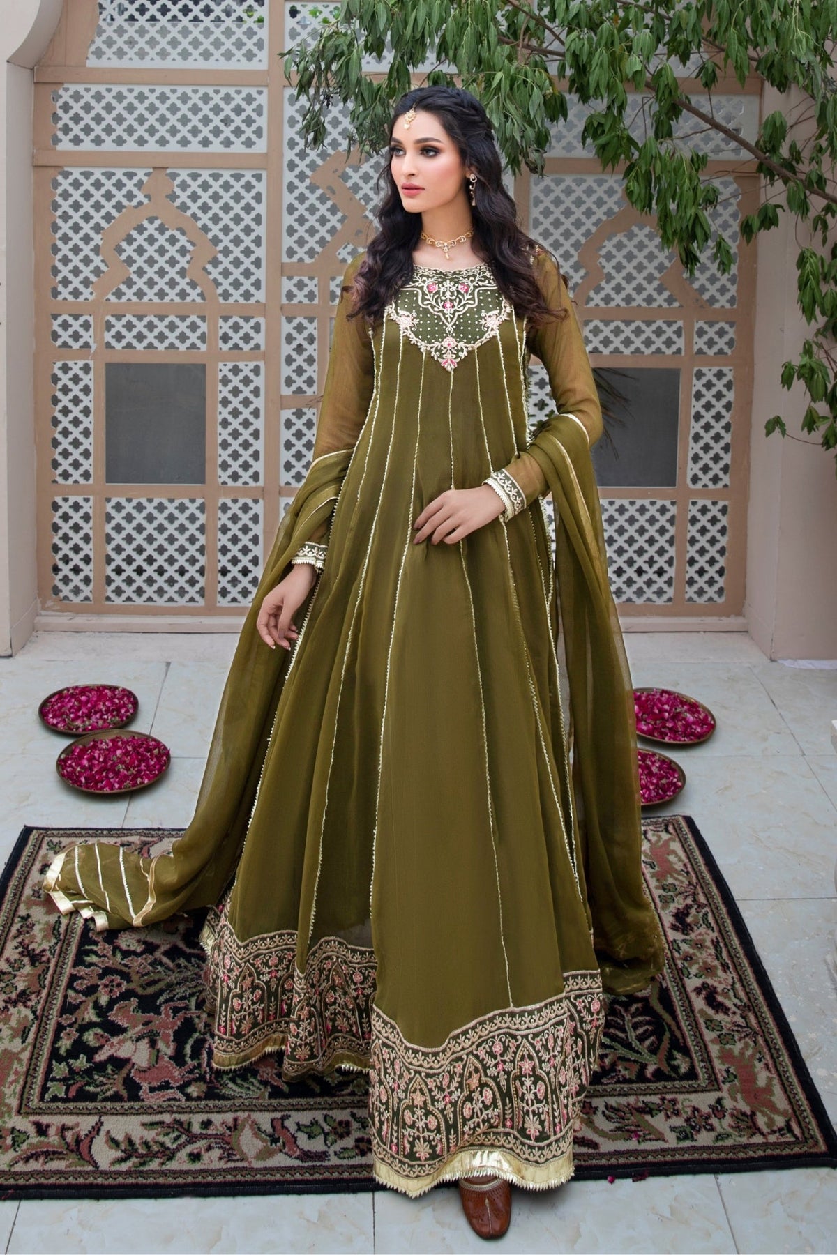 Hania & Umaimaz | Festive Collection | Dhaani -  Hania & Umaima  - Original Designer Dress - House of Maryam