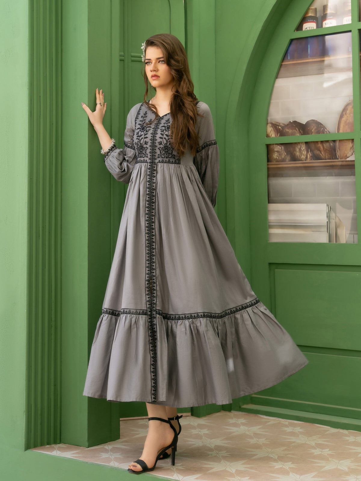 Hania & Umaimaz | Festive Collection | Emma -  Hania & Umaima  - Original Designer Dress - House of Maryam