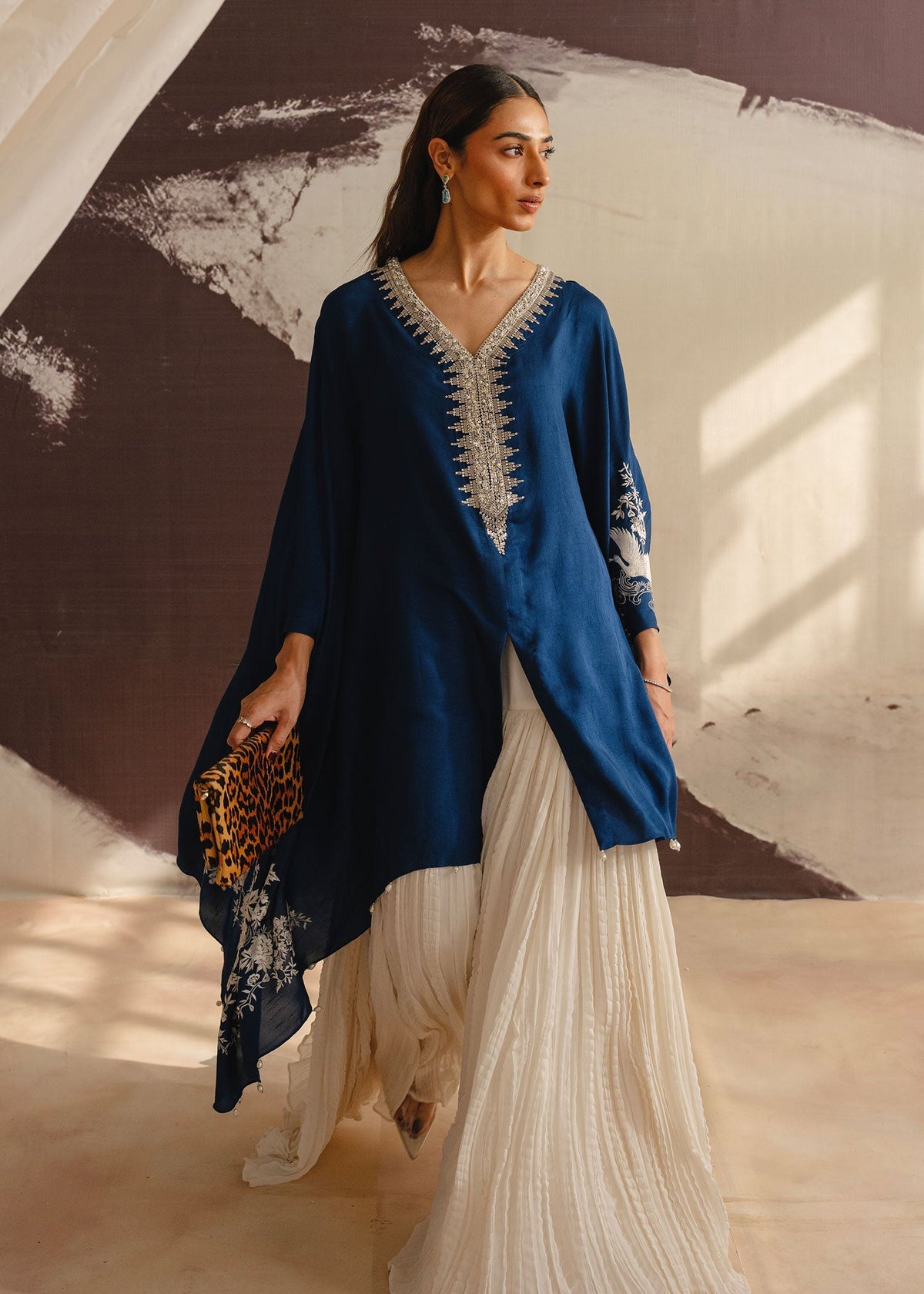 Mahgul | Eye of Cemal | Bejewelled Ocean -  Mahgul Ladies Clothes - Original Designer Dress - House of Maryam