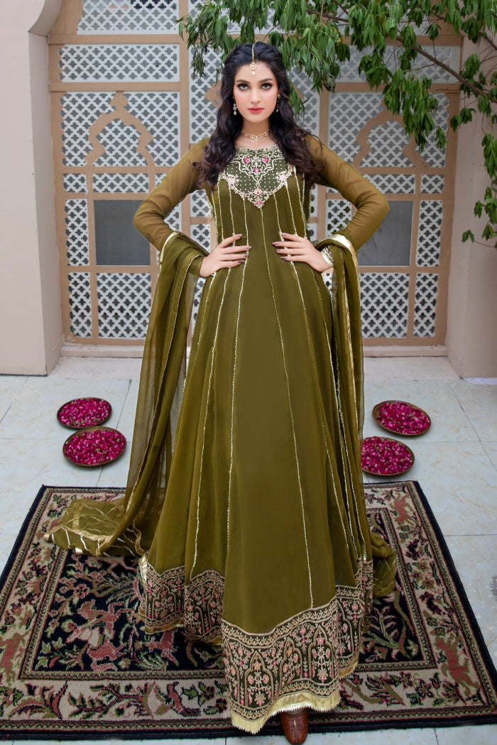 Hania & Umaimaz | Festive Collection | Dhaani -  Hania & Umaima  - Original Designer Dress - House of Maryam
