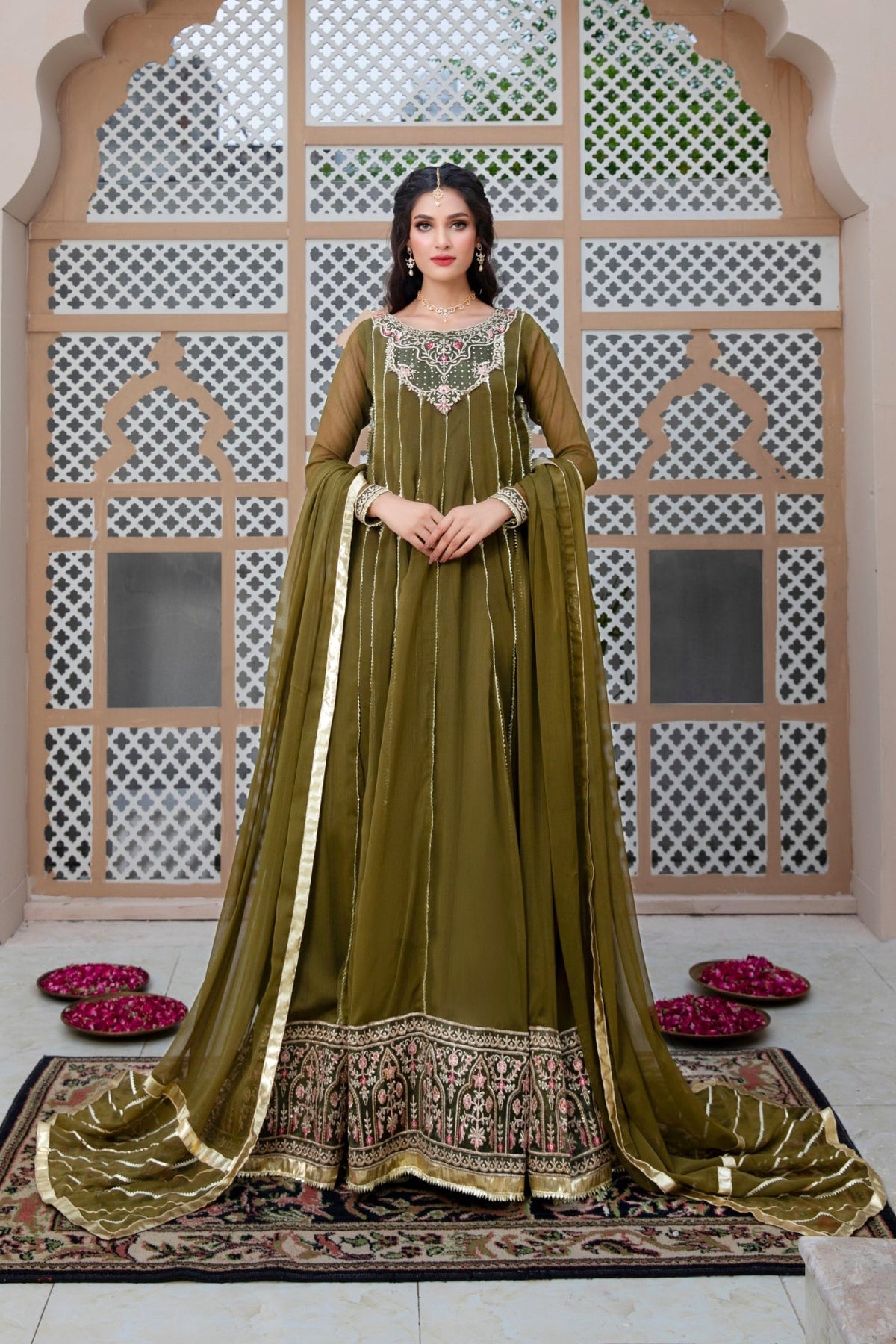 Hania & Umaimaz | Festive Collection | Dhaani -  Hania & Umaima  - Original Designer Dress - House of Maryam