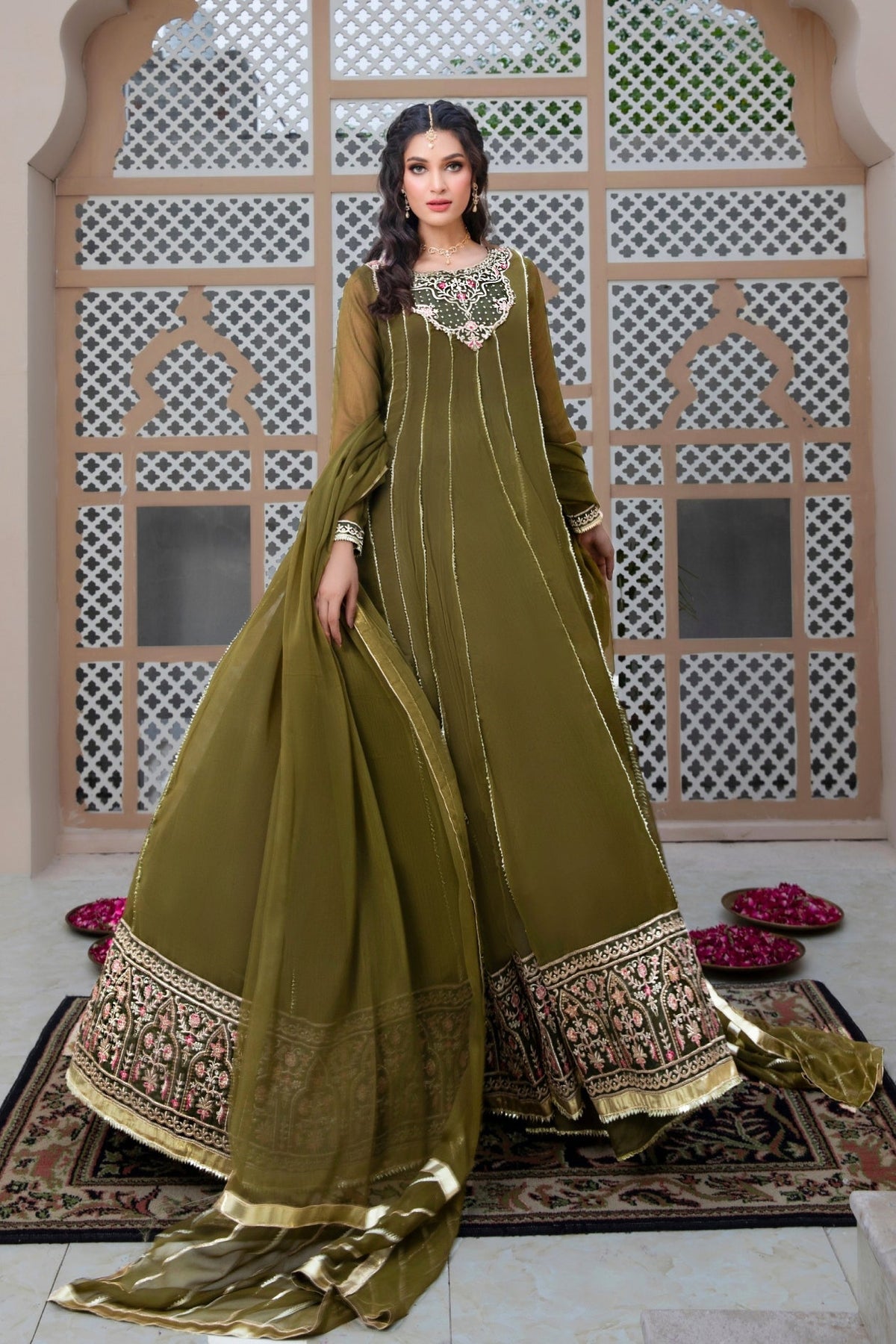 Hania & Umaimaz | Festive Collection | Dhaani -  Hania & Umaima  - Original Designer Dress - House of Maryam