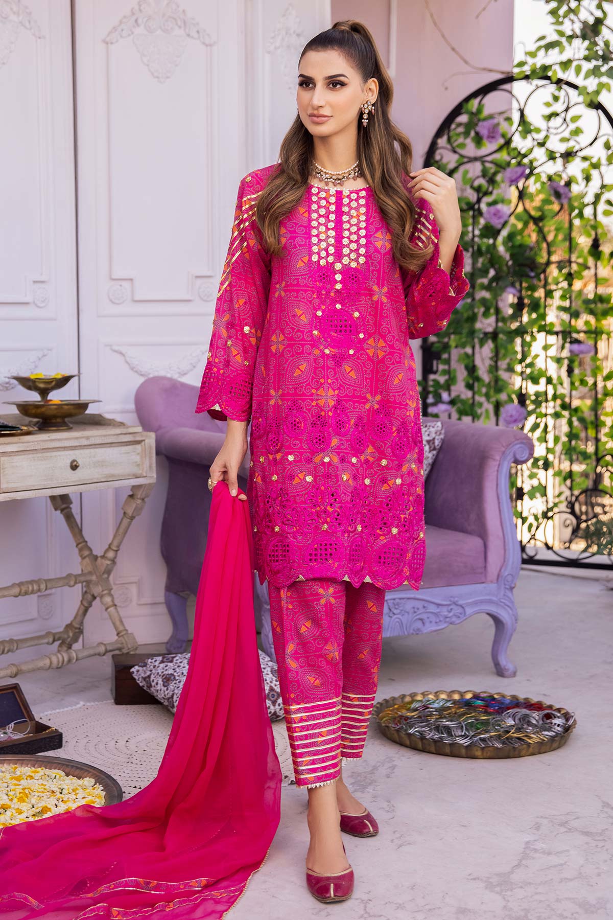 Charizma | Festive Pret | EDP23-01 -  Charizma Ready to Wear - Original Designer Dress - House of Maryam