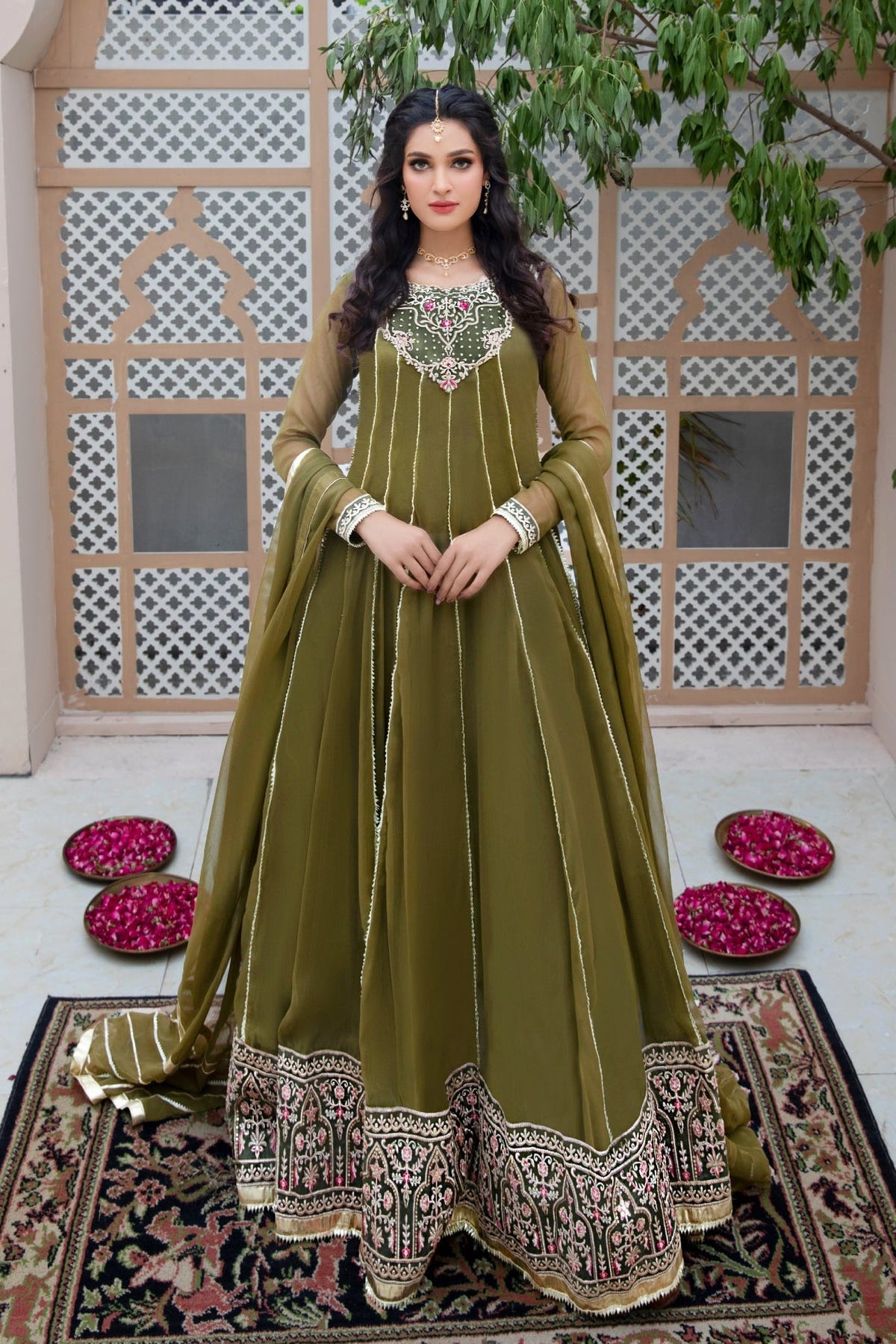 Hania & Umaimaz | Festive Collection | Dhaani -  Hania & Umaima  - Original Designer Dress - House of Maryam