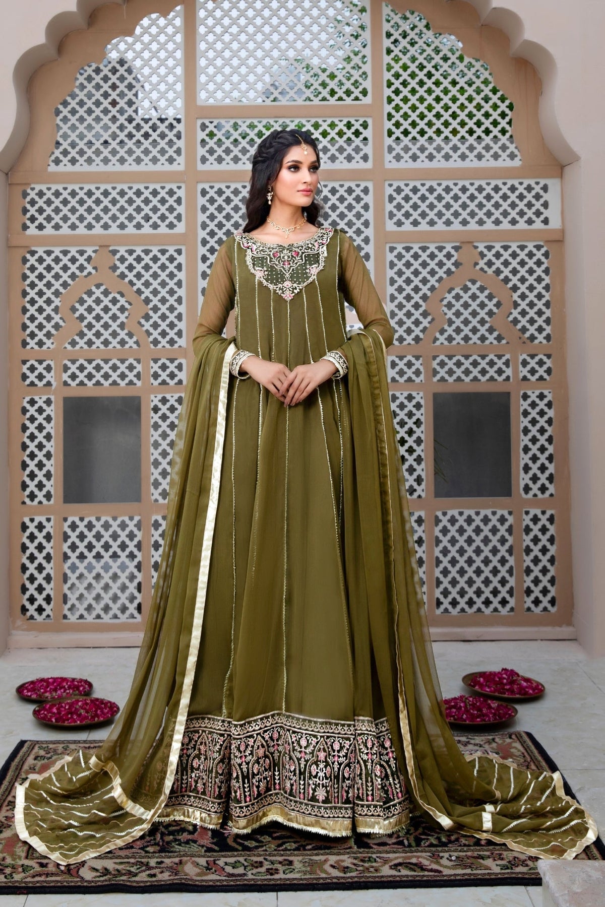 Hania & Umaimaz | Festive Collection | Dhaani -  Hania & Umaima  - Original Designer Dress - House of Maryam
