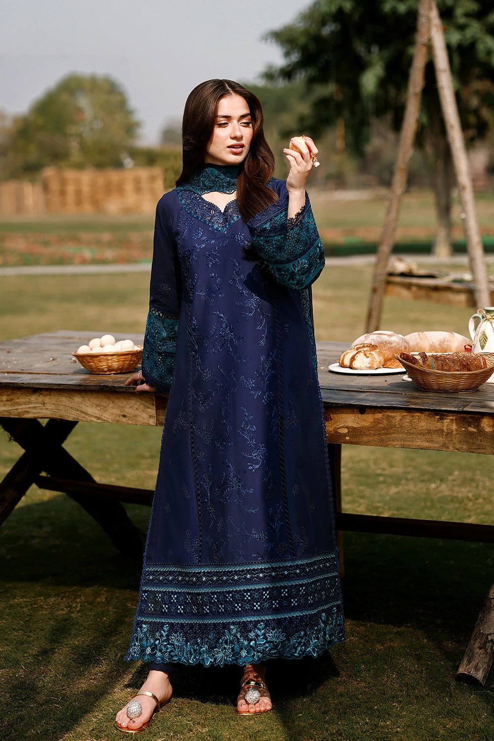 Azure | Luxury Lawn 26 | Blueberry, image 2