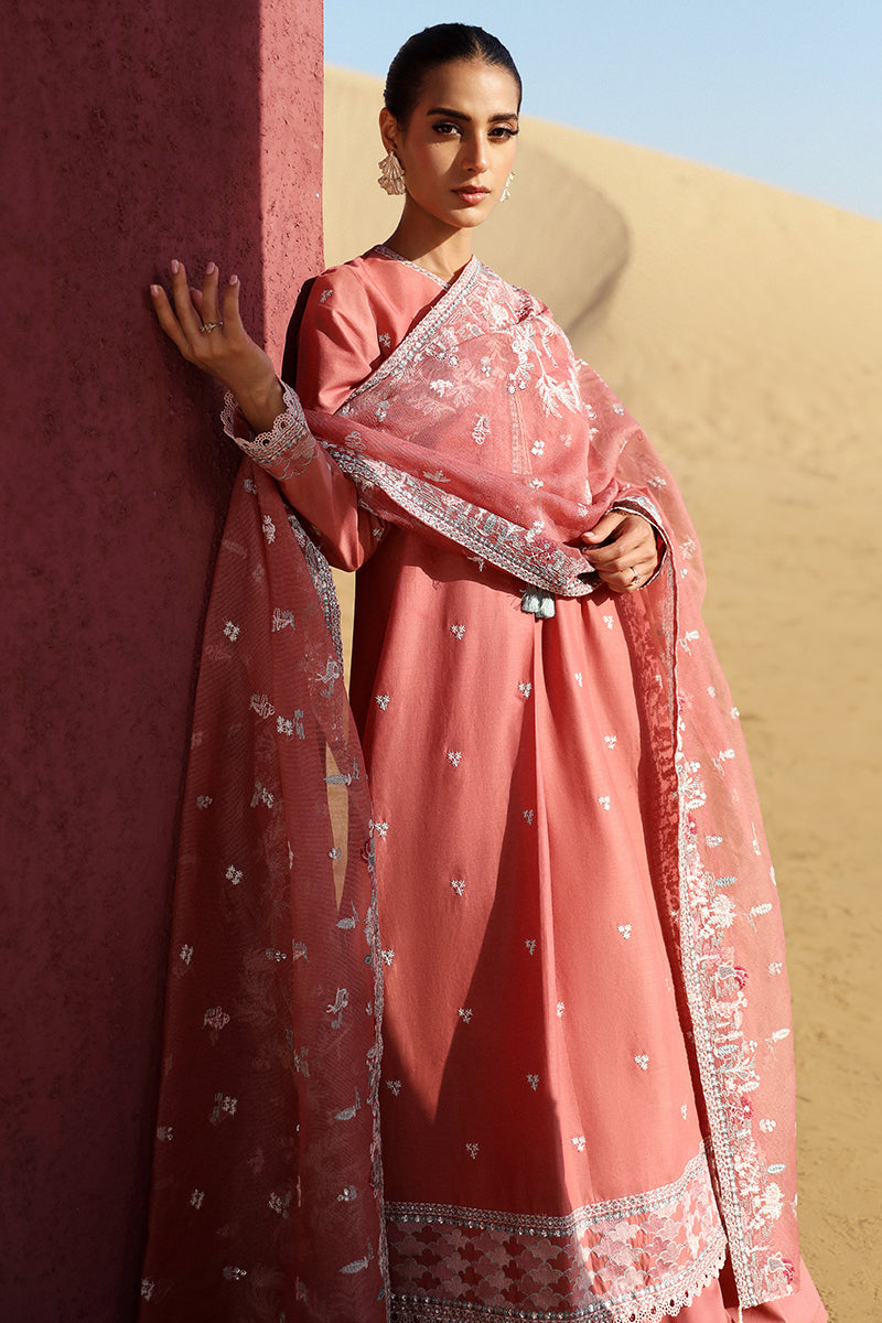 Cross Stitch | Eid Lawn 24 | MULBERRY BLUSH -  Cross Stitch Luxury - Original Designer Dress - House of Maryam